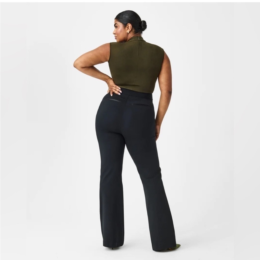 SPANX Perfect Black Wide leg Women's Pants - Picture 7 of 15